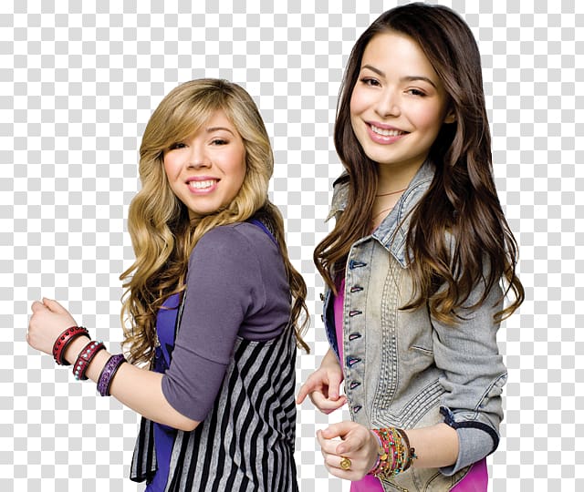Miranda Cosgrove Jennette McCurdy iCarly Sam Puckett Carly Shay, one direction transparent background PNG clipart