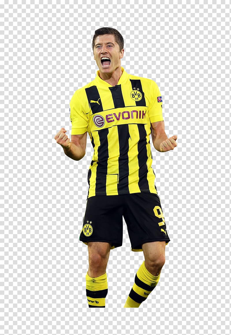 Borussia Dortmund FC Bayern Munich Bundesliga Football Soccer player, Robert Lewandowski transparent background PNG clipart