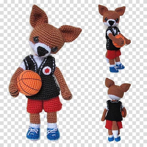 Dog Basketball player Knitting, Creative Knitting basketball puppy transparent background PNG clipart