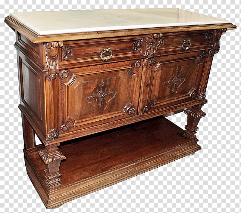 Buffets & Sideboards Bedside Tables Chiffonier Drawer, antique transparent background PNG clipart