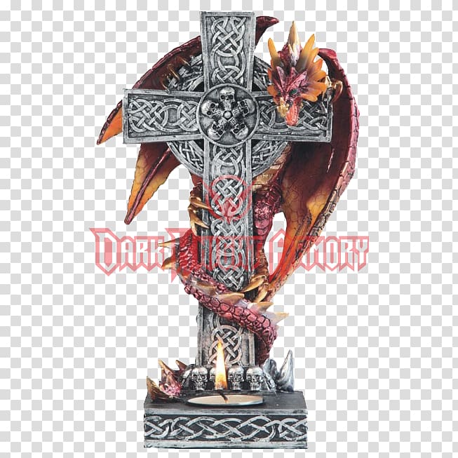 Crucifix Christian cross Celtic cross Dragon, christian cross transparent background PNG clipart