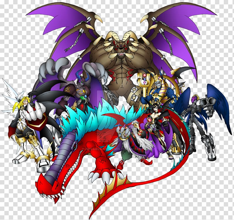 Digimon World Data Squad Impmon Demon Agumon, digimon transparent background PNG clipart