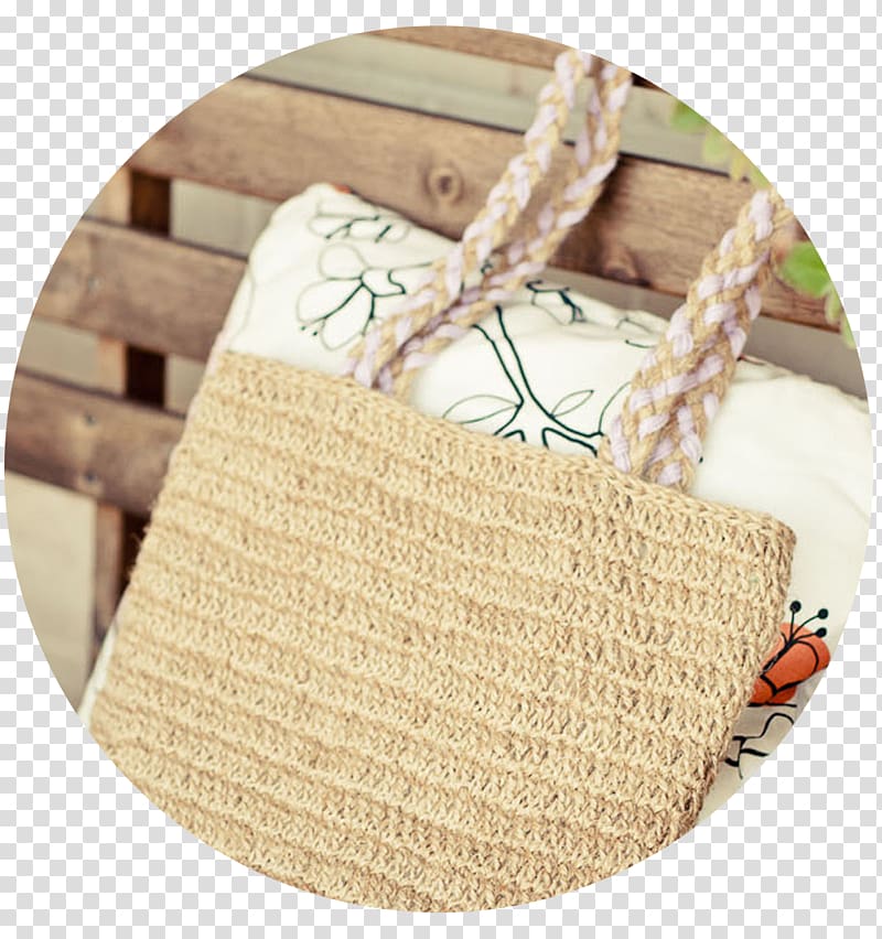 Crochet Wool Weaving Time Pattern, TOTEBAG transparent background PNG clipart