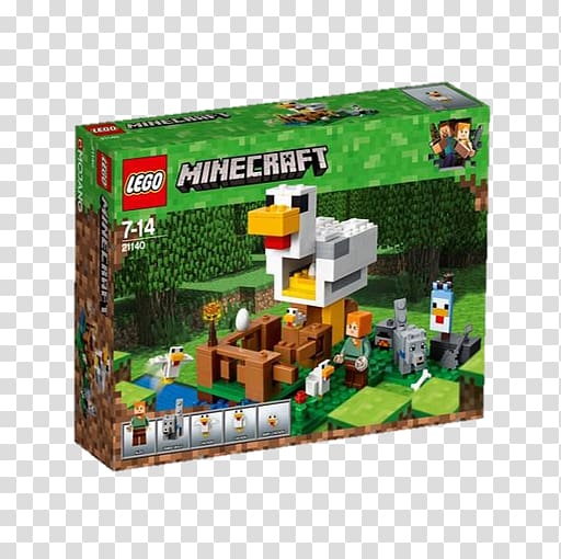 Lego Minecraft Amazon.com Chicken, chicken coop transparent background PNG clipart