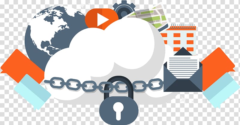 Computer security Web hosting service Cloud computing Data security, cybersecurity transparent background PNG clipart
