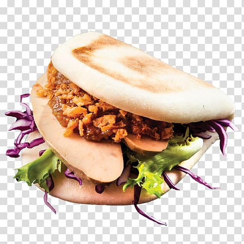 Rou jia mo Vegetarian cuisine Breakfast sandwich Veggie burger Fast food, breakfast transparent background PNG clipart