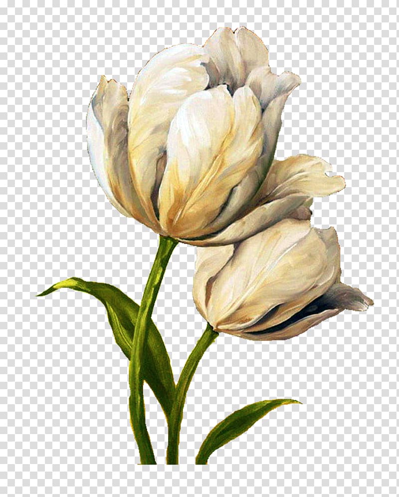 Flower Tulip Painting Decoupage Art, artichokes transparent background PNG clipart