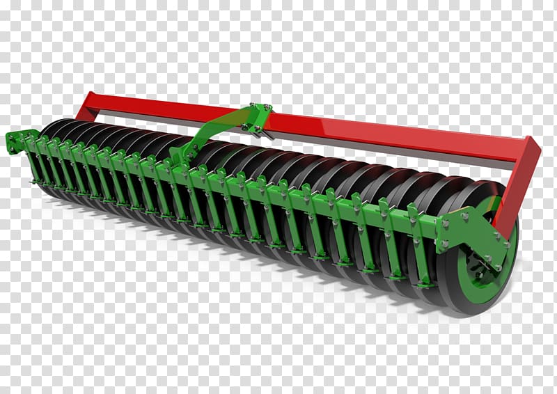 Roller Agricultural machinery Agriculture Seed drill, tractor transparent background PNG clipart