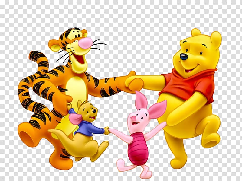 Winnie-the-Pooh Piglet Eeyore Tigger Christopher Robin, winnie the pooh transparent background PNG clipart