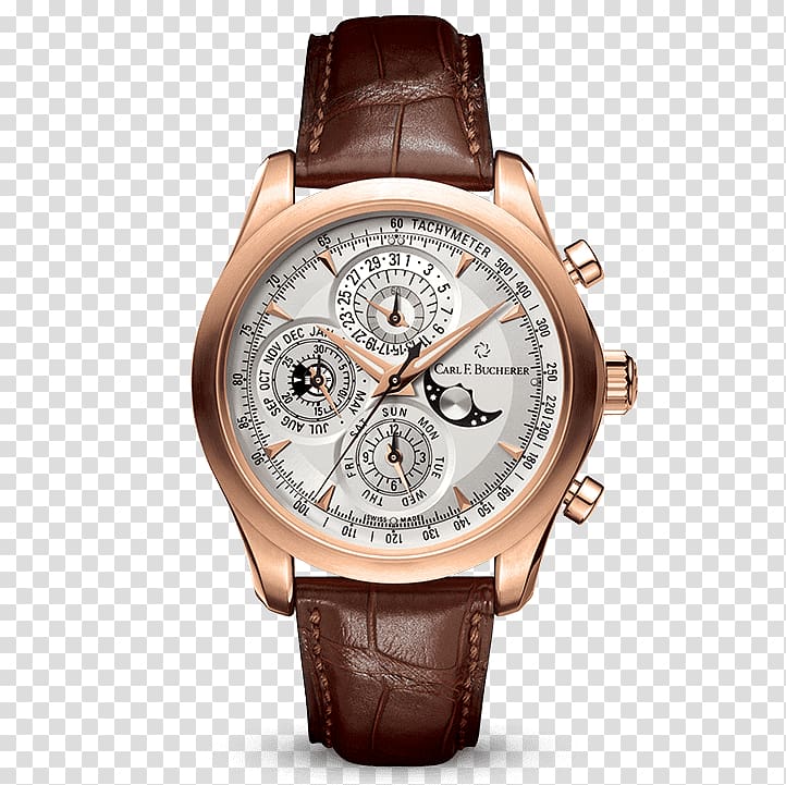 Carl F. Bucherer Chronograph Automatic watch Jewellery, watch transparent background PNG clipart