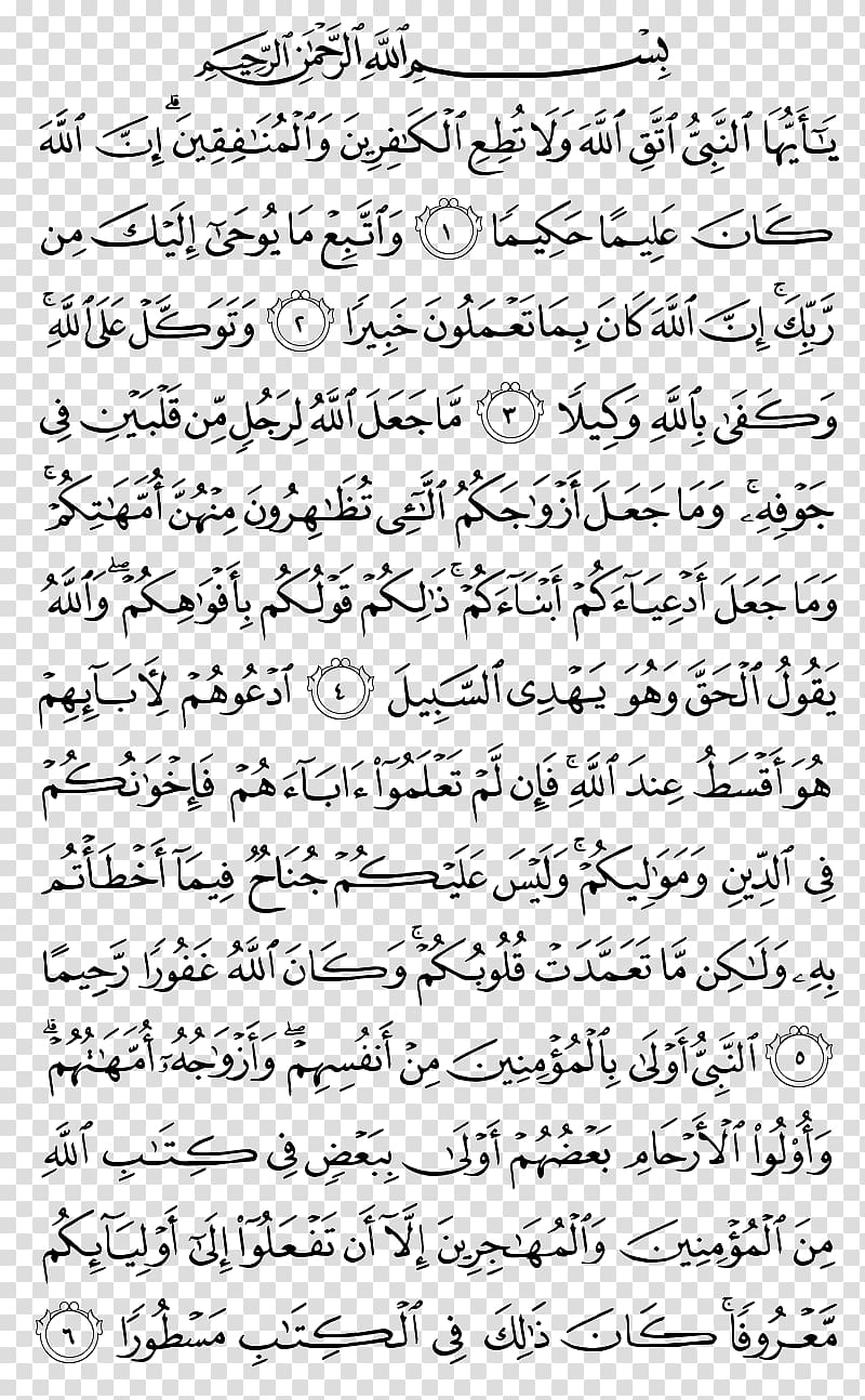 Al-Qur'an Al-Mulk Text Hizb Surah, the holy quran transparent background PNG clipart