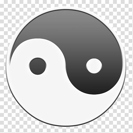 Yin and yang Qi Traditional Chinese medicine Symbol Black and white, others transparent background PNG clipart
