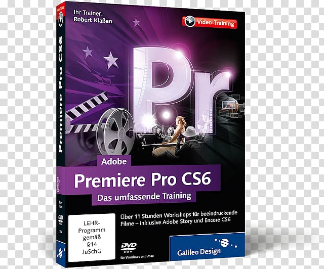 Adobe Premiere Pro CS6: über 11 Stunden Workshops für beeindruckende Filme, inklusive Adobe Story und Encore CS6 ; DVD-ROM für Windows und Mac Adobe Systems Adobe Premiere Pro CC, DVD-ROM Adobe Premiere Pro Cs6, Dvd-Rom, video editor adobe premiere pro transparent background PNG clipart