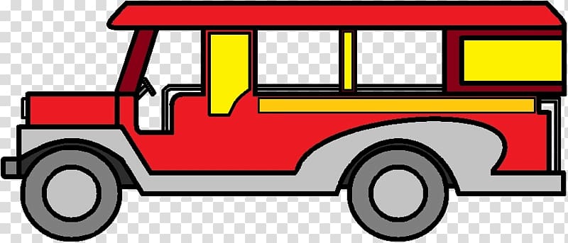 jeepney clipart black and white