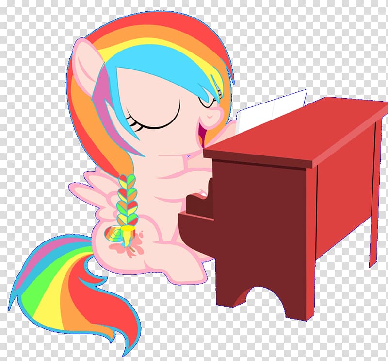 Moonlight the Pony Twilight Sparkle , playing the piano transparent background PNG clipart