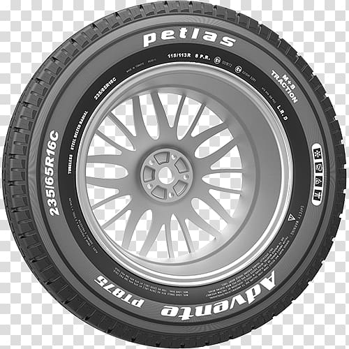 Tread Petlas Tire Alloy wheel, dalga transparent background PNG clipart