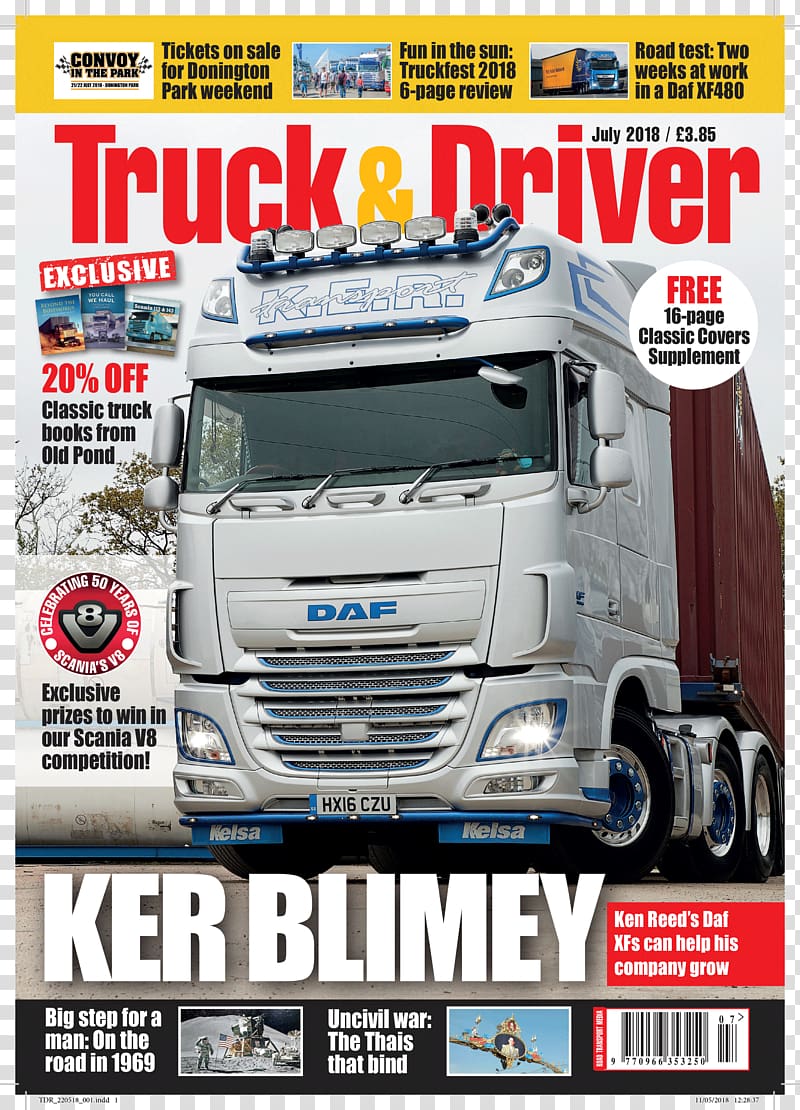 Tire Car Truck Volvo FH Magazine, truck driver transparent background PNG clipart