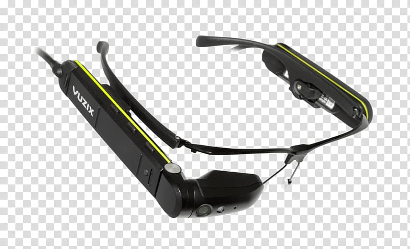 VUZIX スマートグラス M300 Smart Glasses Augmented reality Smartglasses Vuzix iWear Video Headphones 412T00011, transparent background PNG clipart