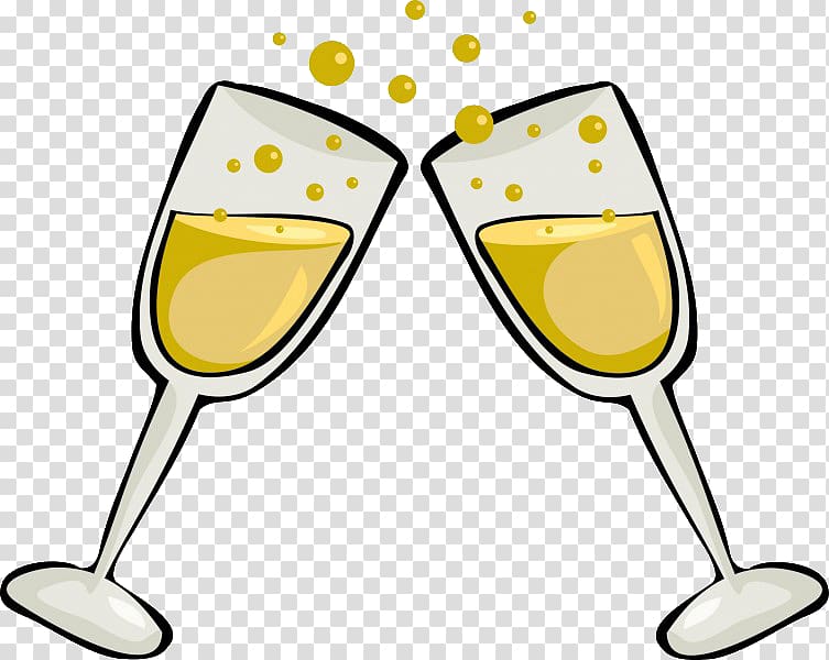 White wine Champagne Sparkling wine , glass transparent background PNG