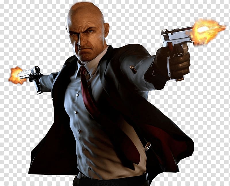 Hitman Agent 47 Hitman Gun Transparent Background Png Clipart Hiclipart - roblox agent 47