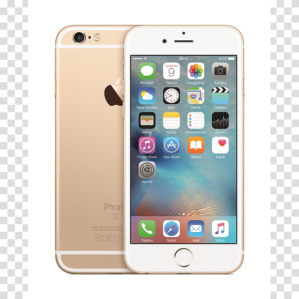 iPhone 6s Plus Apple rose gold unlocked, apple transparent background PNG clipart