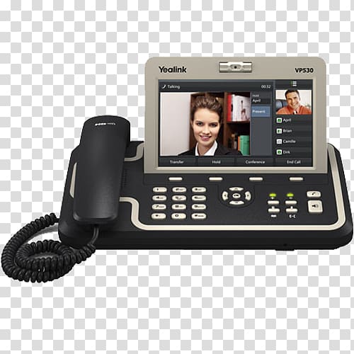 VoIP phone Yealink VP-530 IP video phone Business telephone system Session Initiation Protocol, others transparent background PNG clipart