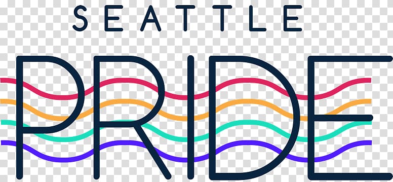 Seattle Pride Pride parade Gay pride, 8 march typographic transparent background PNG clipart