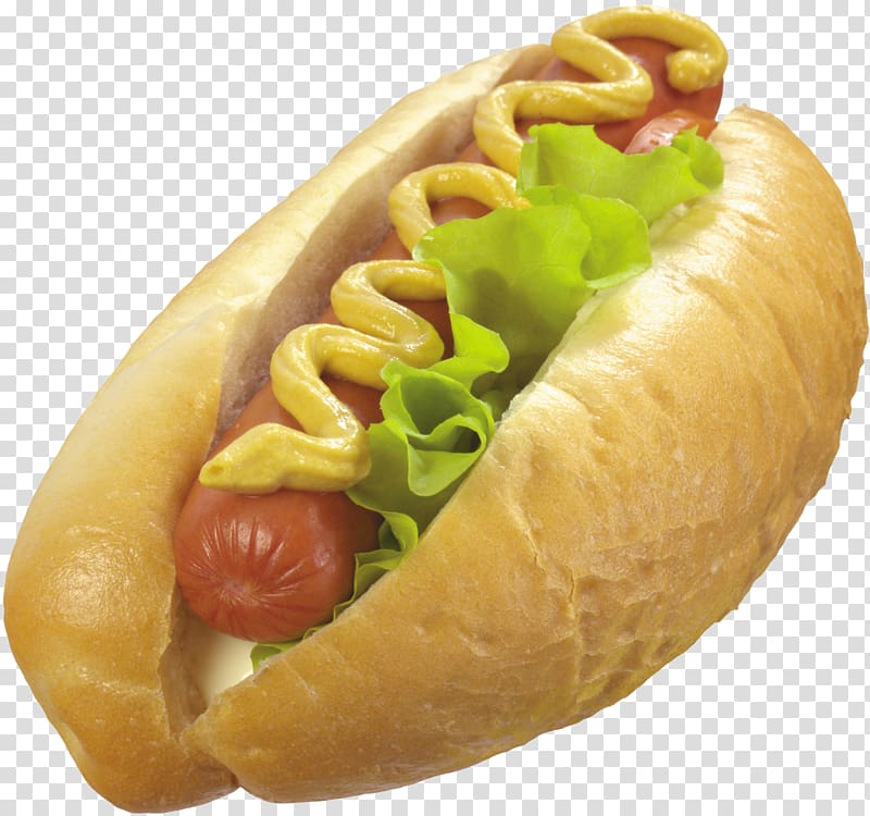Chicago-style hot dog Hamburger Fast food Sandwich, hot dog transparent background PNG clipart