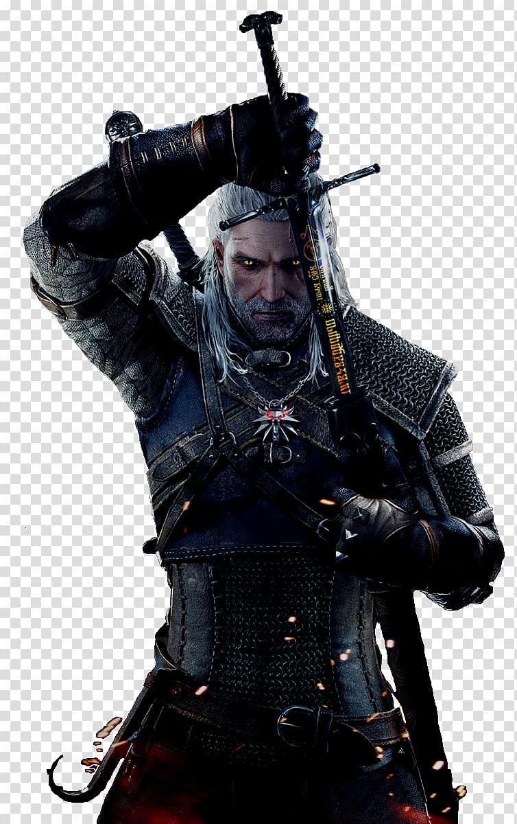 The Witcher character, The Witcher 3: Wild Hunt Geralt of Rivia PlayStation 4 Video game, the witcher transparent background PNG clipart