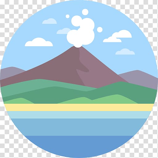 Volcano Computer Icons Nature, volcano transparent background PNG clipart