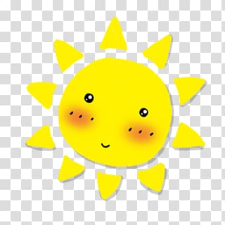 cartoon sun transparent background PNG clipart