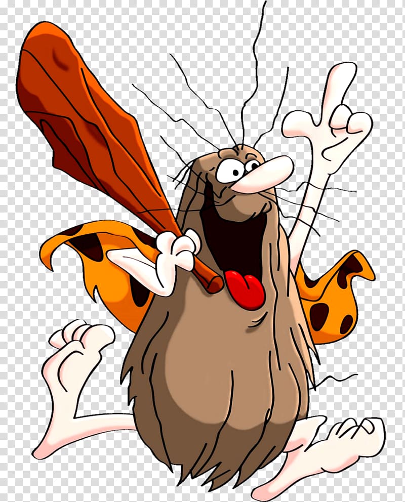 Drawing Cartoon Animation Hanna-Barbera Caveman, women\'s t-shirt transparent background PNG clipart