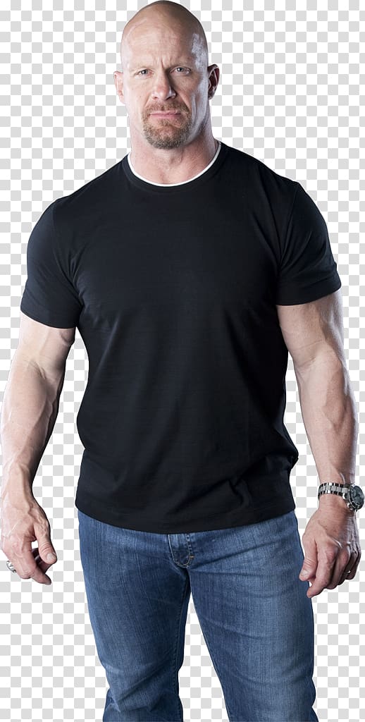 Stone Cold Steve Austin Elimination Chamber WWE T-shirt Victory Road 2012, wwe transparent background PNG clipart