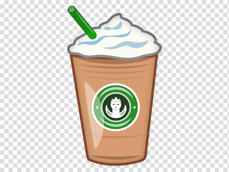 Coffee Art Emoji Starbucks iPhone, starbucks transparent background PNG clipart