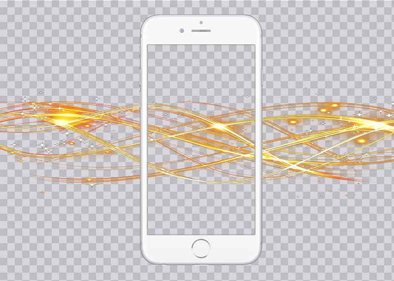 Mobile Phones Light, Through the phone\'s light effect elements transparent background PNG clipart