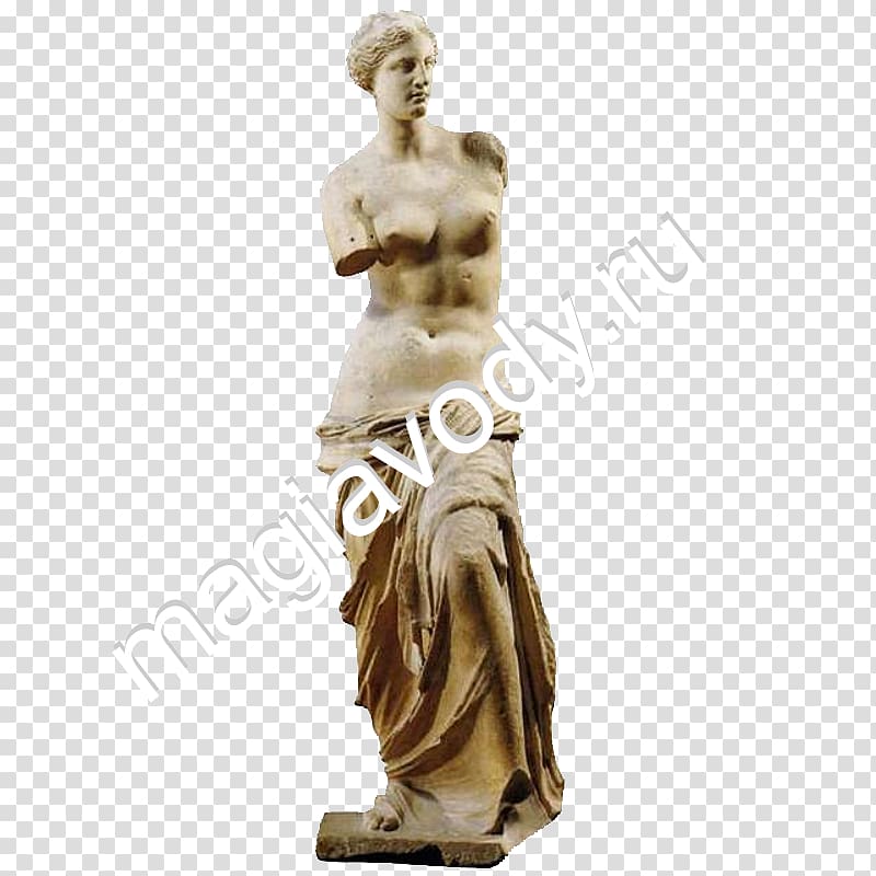 Venus de Milo Statue Classical sculpture, venus transparent background PNG clipart