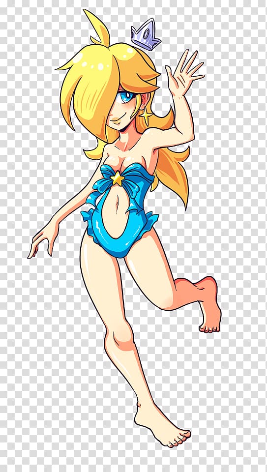 Rosalina Super Mario Galaxy Super Mario Bros. Princess Peach Swimsuit, rosalina transparent background PNG clipart