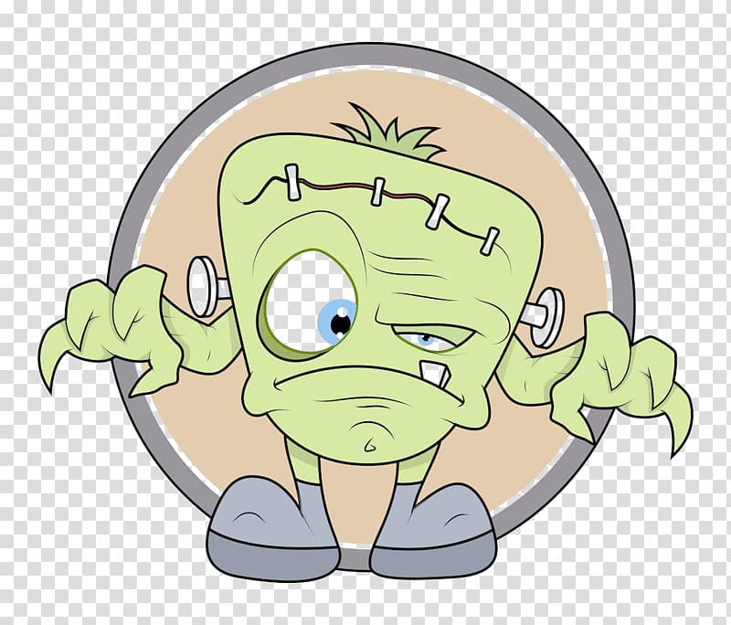 Frankensteins monster Cartoon, Cartoon monster teeth transparent background PNG clipart
