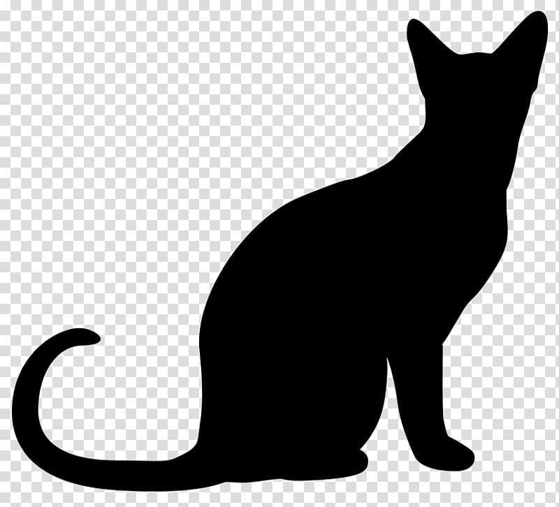 Cat Silhouette , Gatos transparent background PNG clipart