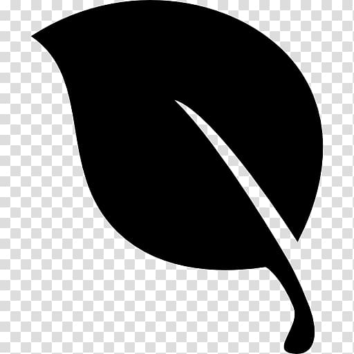 black leaf clip art