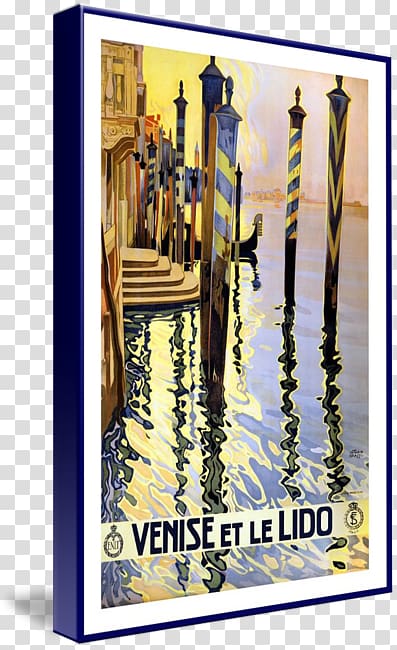 Venice Street poster art Street poster art Design, Vacation Poster transparent background PNG clipart