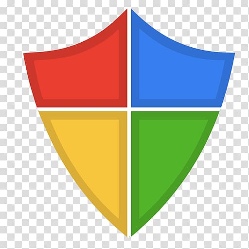 Windows shield , angle logo, Utilities antivirus transparent background PNG clipart