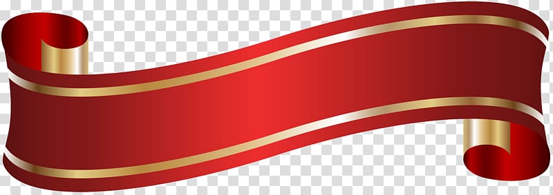 Red Ribbon logo, Banner-making , red banner transparent background PNG clipart