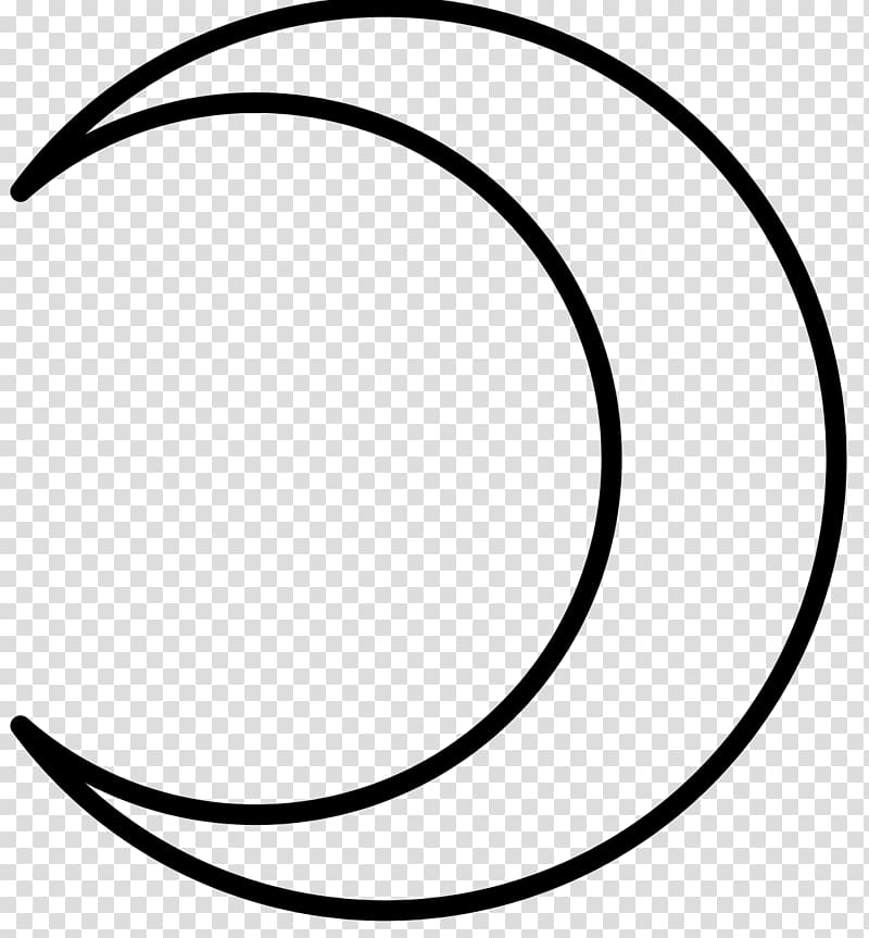 Crescent Symbol Moon Lunar phase Shape, about us transparent background PNG clipart