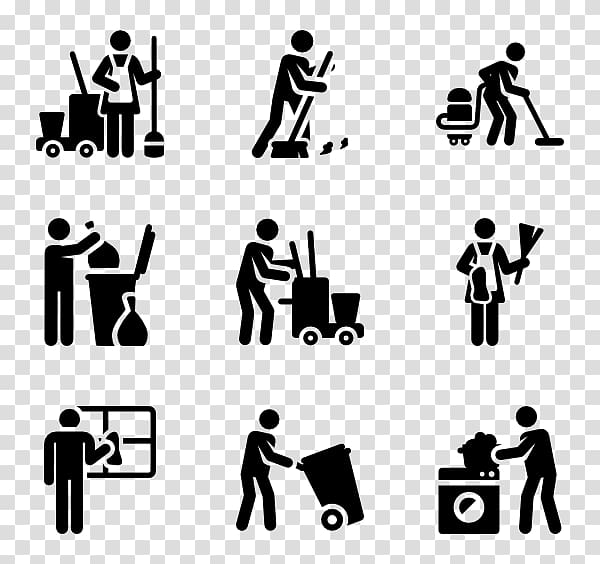 Computer Icons Cleaning Interior Design Services Housekeeping, Services transparent background PNG clipart