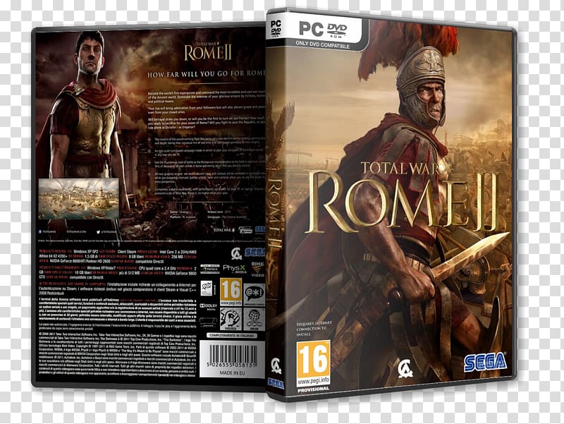 Total War: Rome II Rome: Total War Video game Sega Creative Assembly, others transparent background PNG clipart