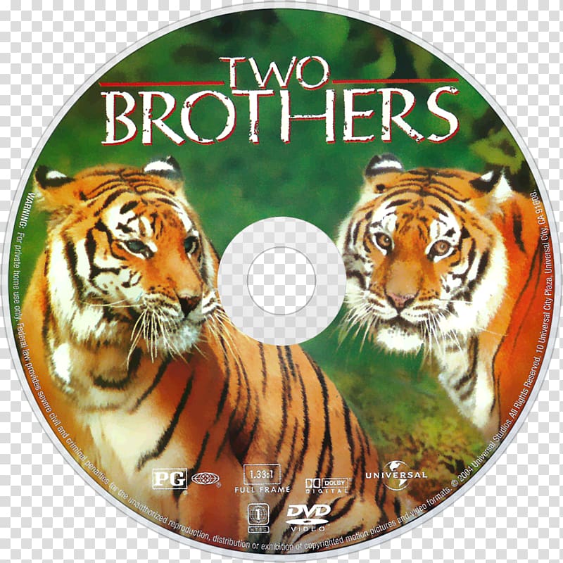 Tiger YouTube Film DVD, Cd Covers transparent background PNG clipart