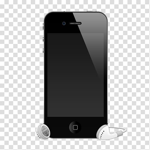 iPhone 4S Apple earbuds Headphones, headphones transparent background PNG clipart