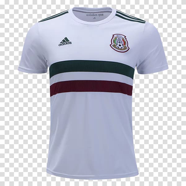 2018 World Cup Mexico national football team Jersey Shirt, MUNDIAL RUSIA 2018 transparent background PNG clipart