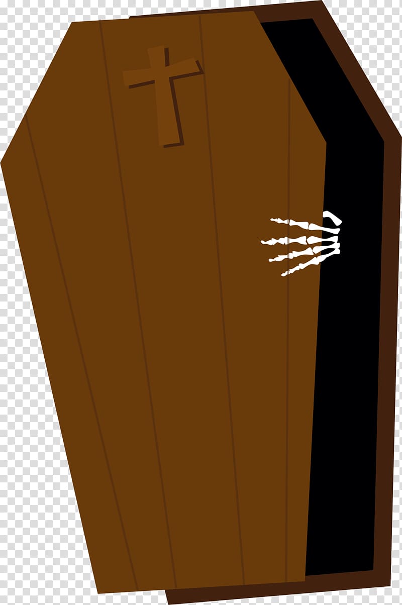 The skeleton man who pushed the coffin away transparent background PNG clipart